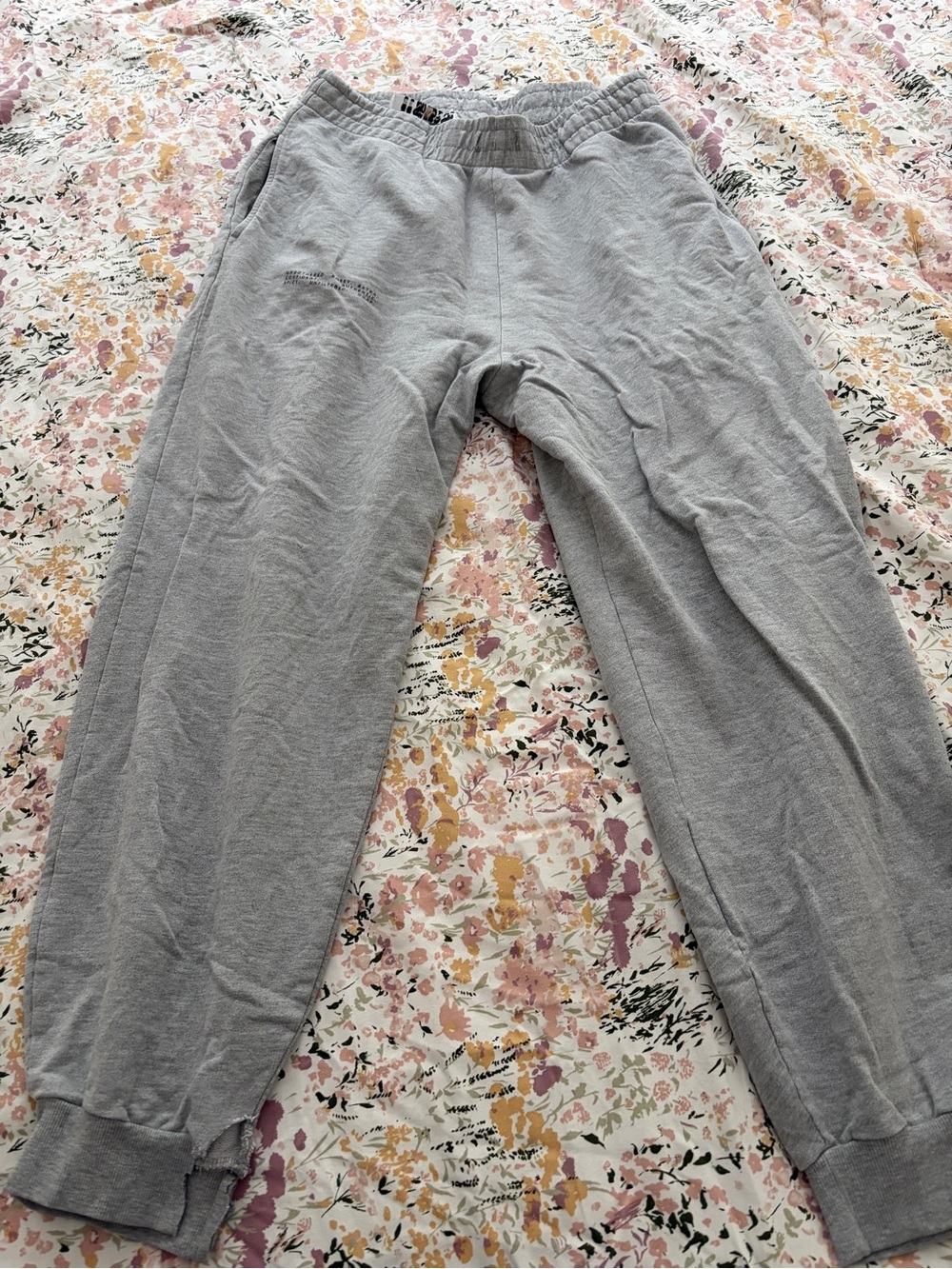 Women's Gray Drawstring Joggers - Comfortable Everyday Track Pants